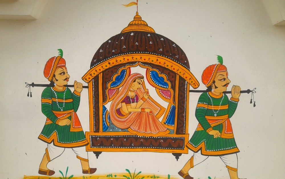 Raghurajpur pattachitra artist painting traditional motifs